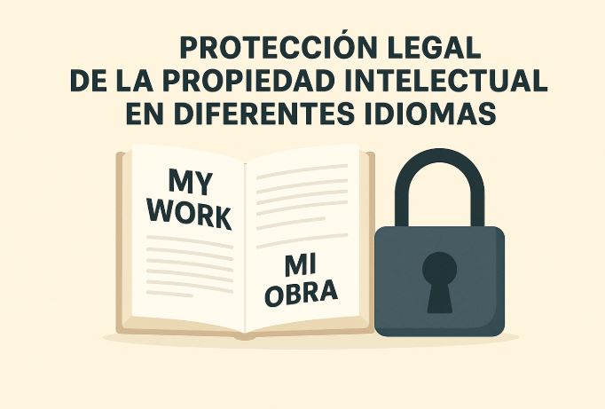 Protección legal de la propiedad intelectual en diferentes idiomas