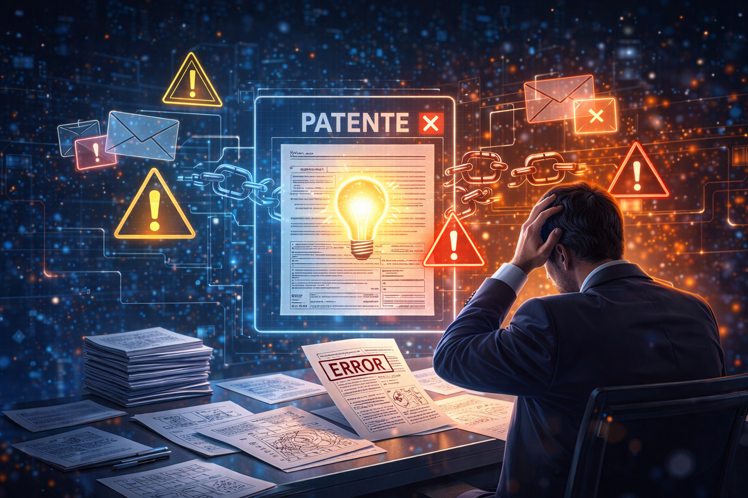 Errores al patentar una idea que pueden provocar denegaciones o una protección ineficaz