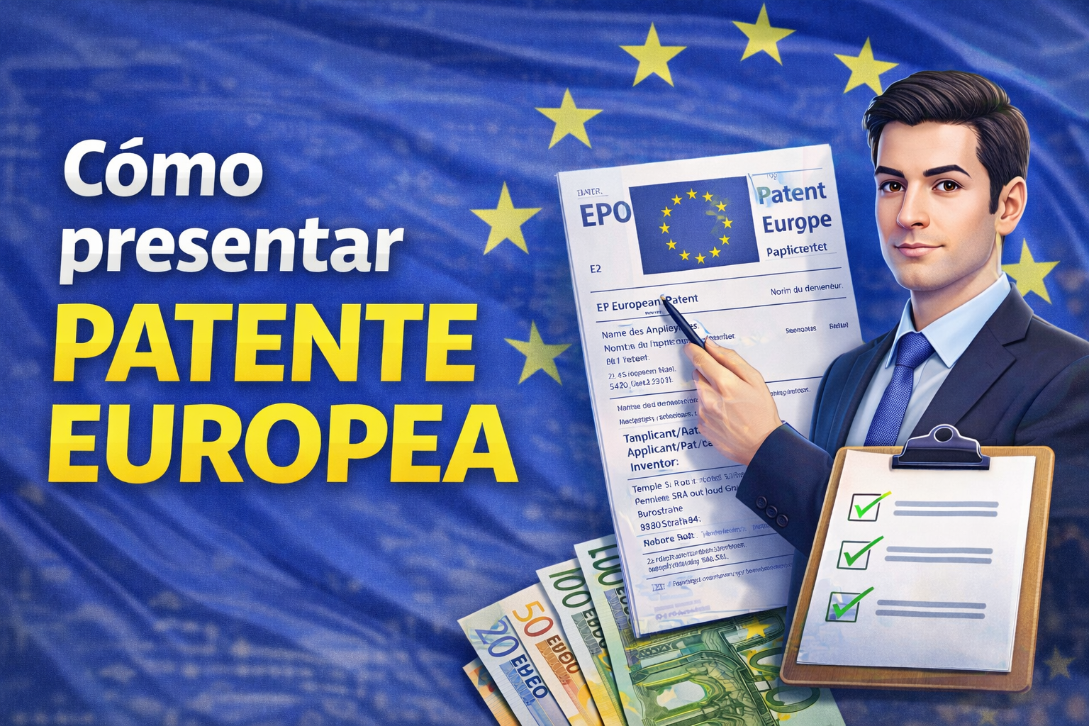 cómo presentar patente europea explicación en vídeo ante la EPO