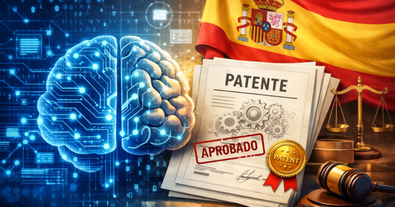 inteligencia artificial y patentes en España