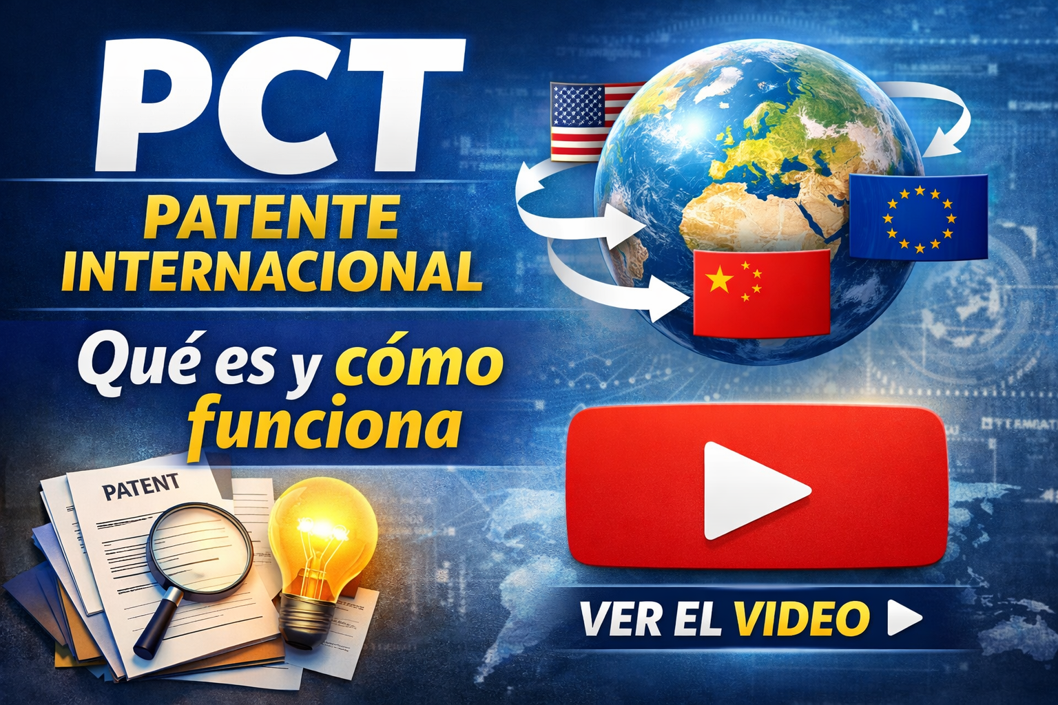 PCT patente internacional explicación en vídeo