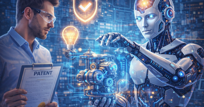 usar la IA en una invención sin perder la patente