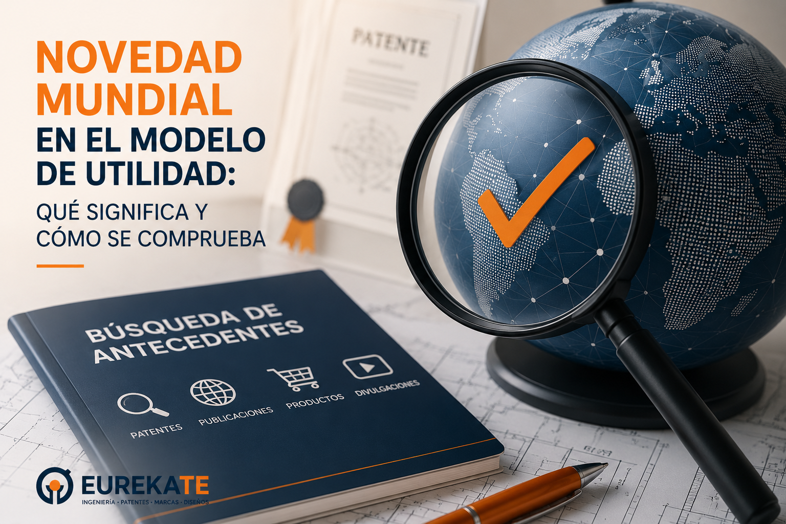 Novedad mundial en el modelo de utilidad y búsqueda de antecedentes