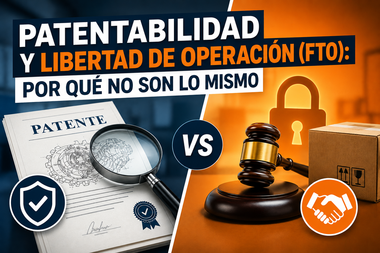Patentabilidad y libertad de operación FTO