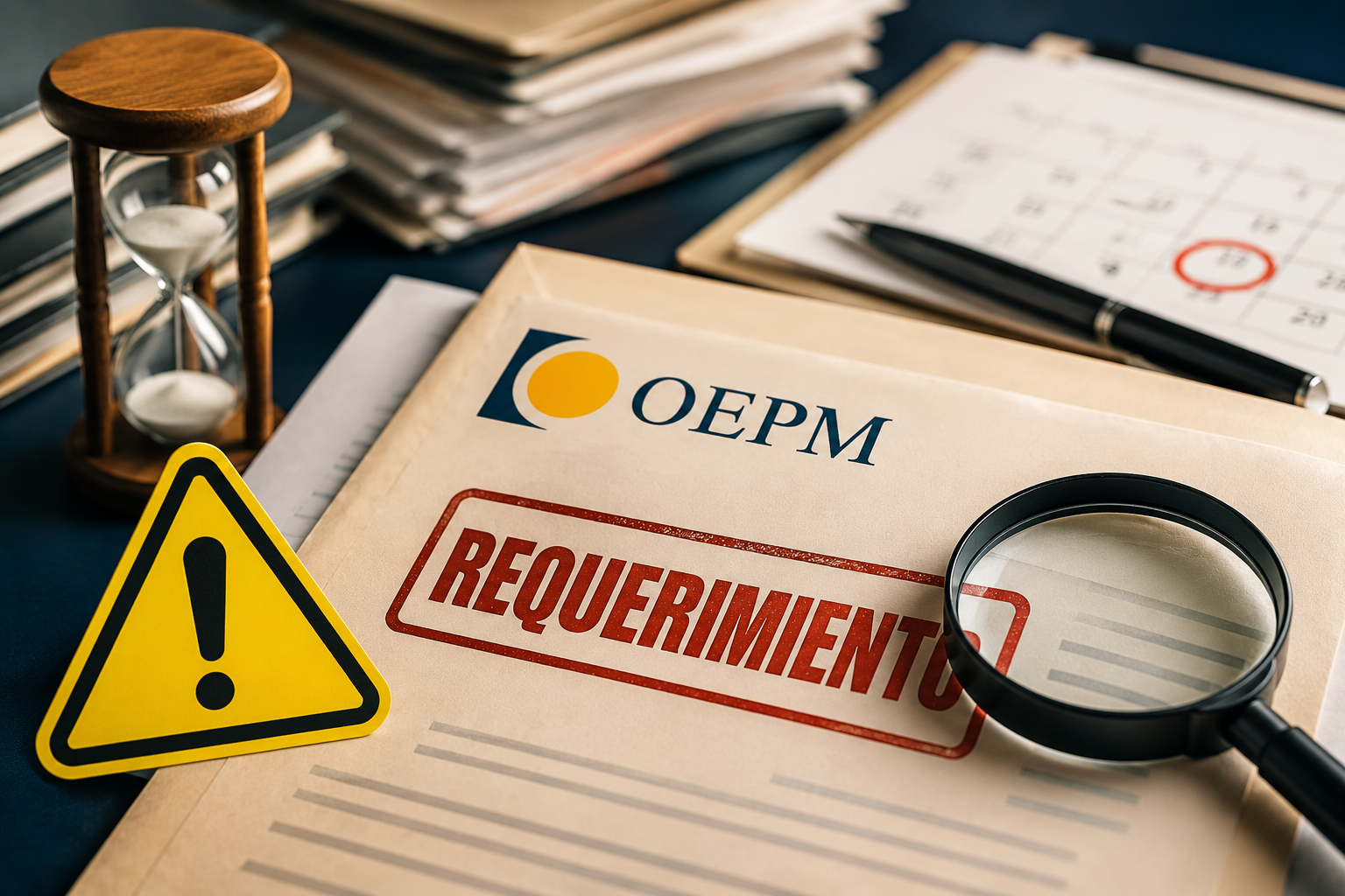 Requerimiento OEPM y plazo para presentar una contestación